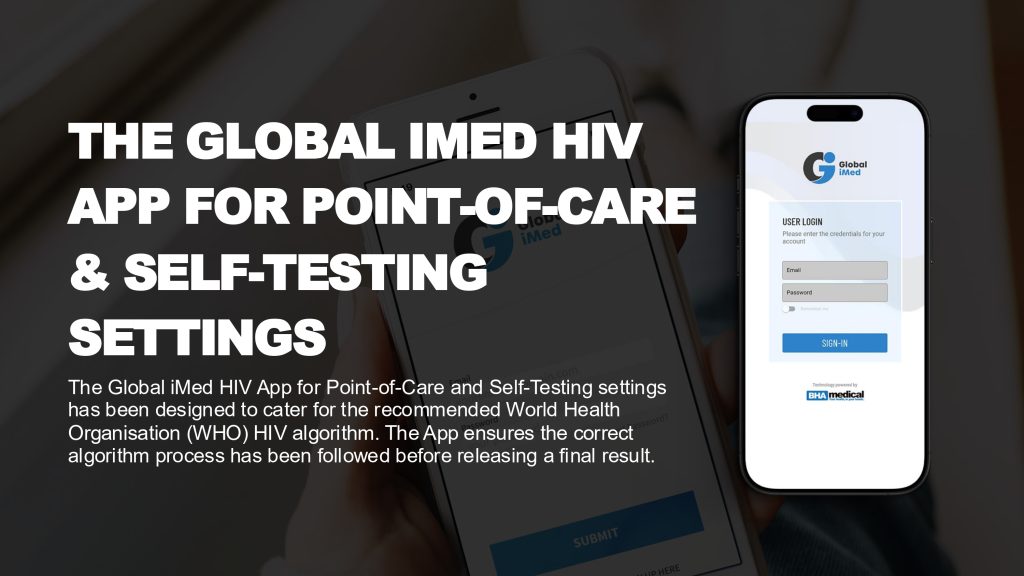 Partner presentation slide 9: Point-of-care and self-testing